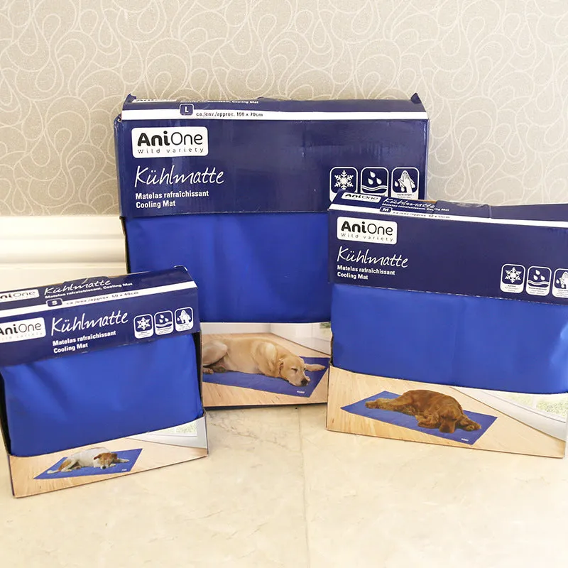 19 Spring/Summer PVC Pet Cooling Mat with Cool Gel and Multi-Size Color Box