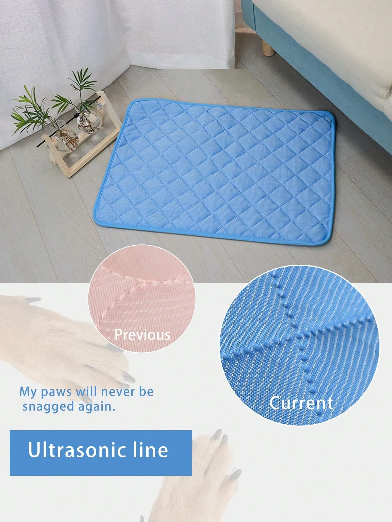 1pc Pet Cooling Mat For Dog And Cat For Summer