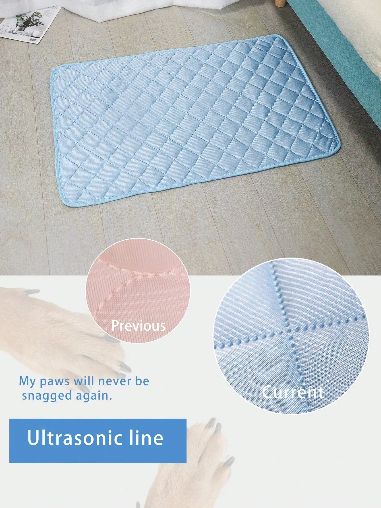 1pc Pet Cooling Mat For Dog And Cat For Summer