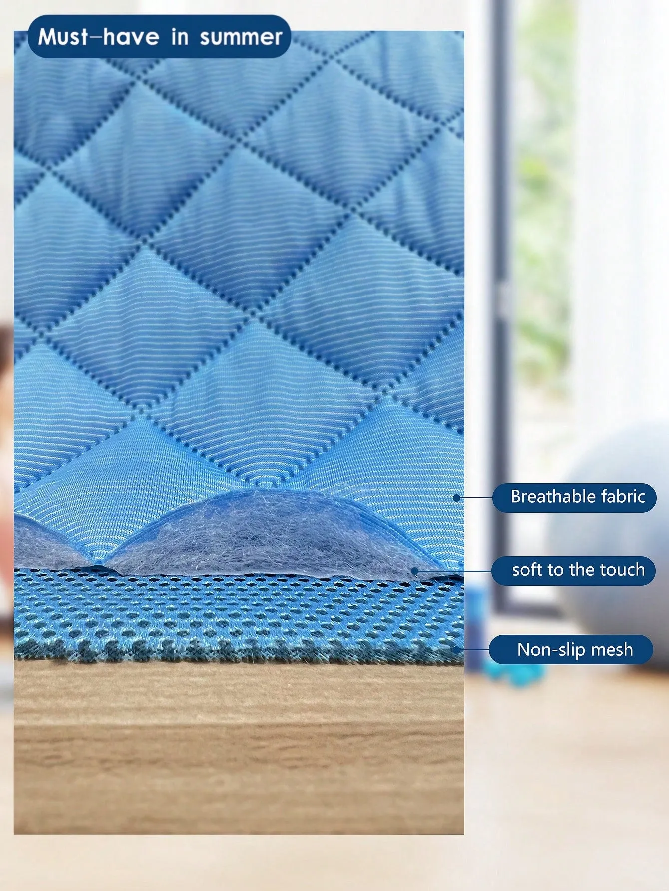 1pc Pet Cooling Mat For Dog And Cat For Summer