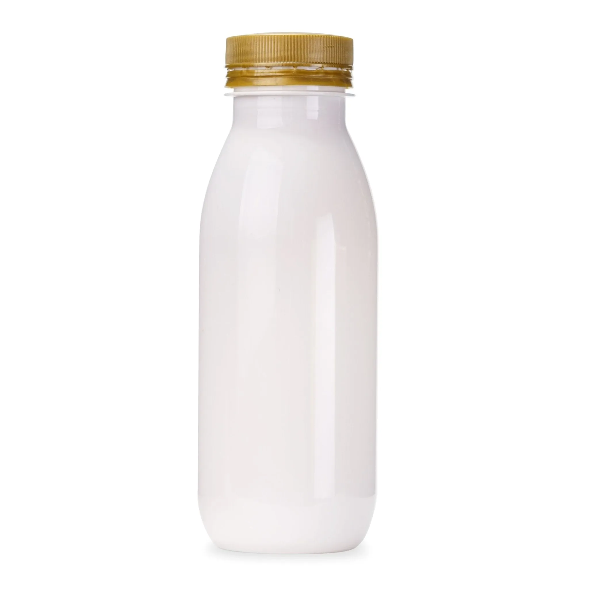 300ml Round Bottles Clear PET Plastic With Lids 38mm Tamper Evident