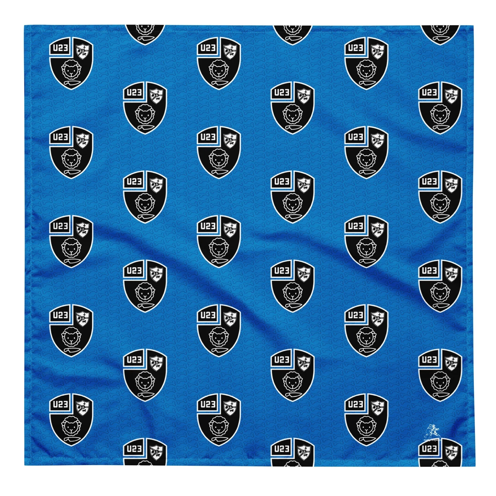 Black & Blue U23 Pet Bandana