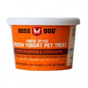 Boss Dog Frozen Greek Yogurt Pumpkin & Cinnamon