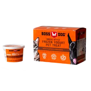 Boss Dog Frozen Greek Yogurt Pumpkin & Cinnamon