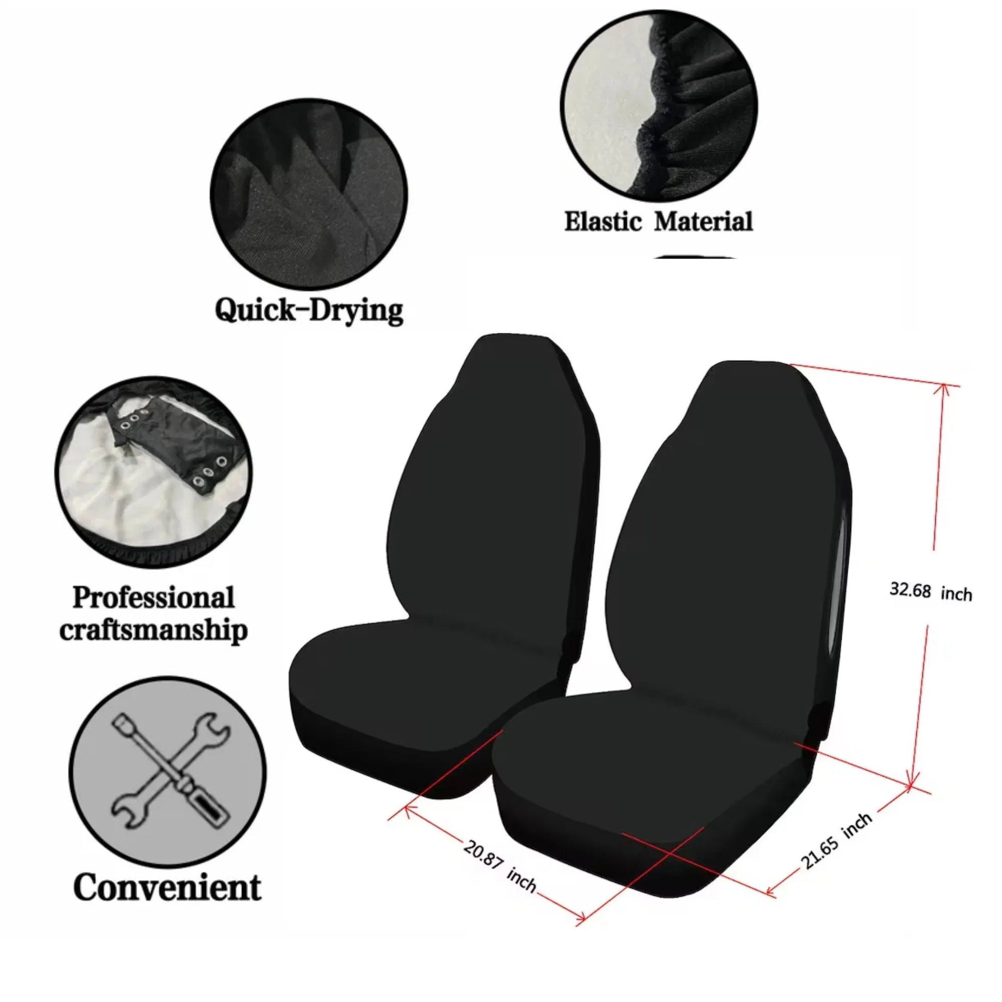 Car Seat Covers, Car Accessories for Women, Pink Hippie Car Decor, Eyes Universal Chair Cover, Celestial Stars Moon Sun Vehicle Seat Cover