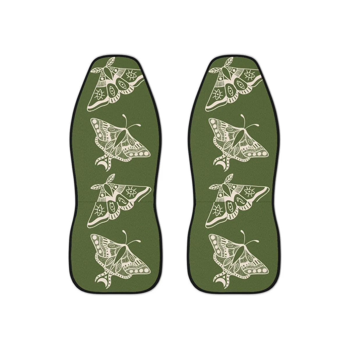 Car Seat Covers, Luna Moth Cute Car Accessories for Women, Hippie Car Decor, Universal Car Chair Cover, Boho Butterfly Vehicle Seat Cover