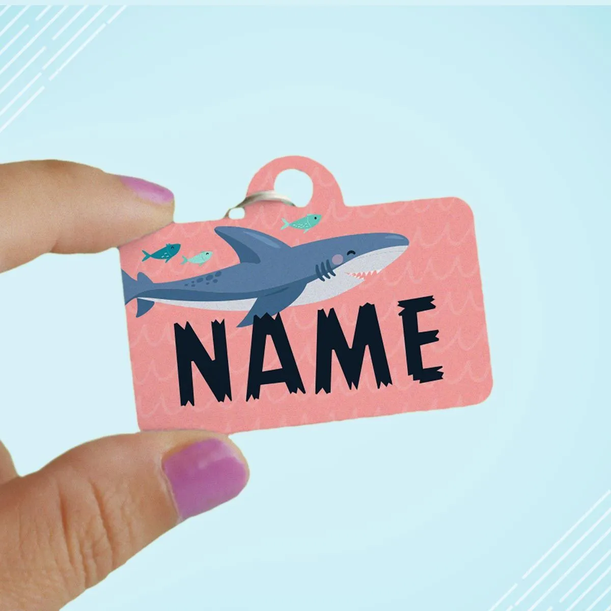 Chomp Chomp Shark Pet ID Tag