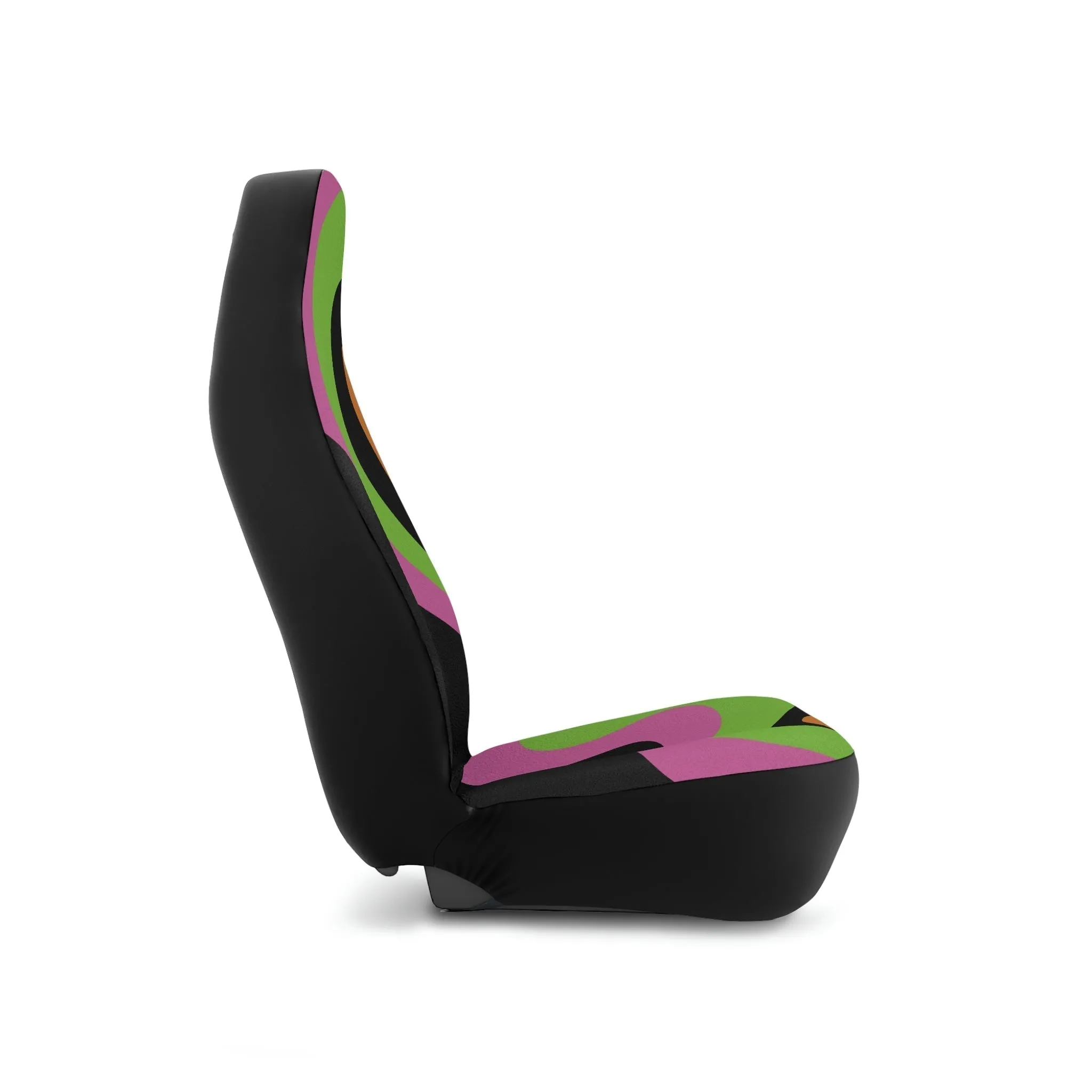 Colorful Groovy Car Seat Cover