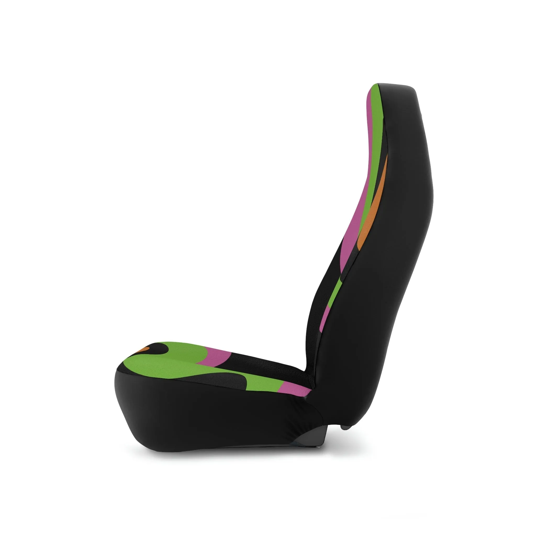 Colorful Groovy Car Seat Cover