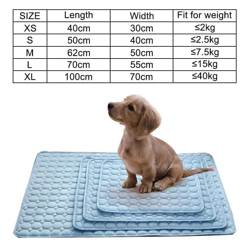 Cooling Dog Washable Mat