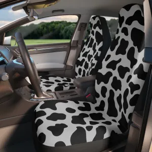 Cow Print Car Seat Cover