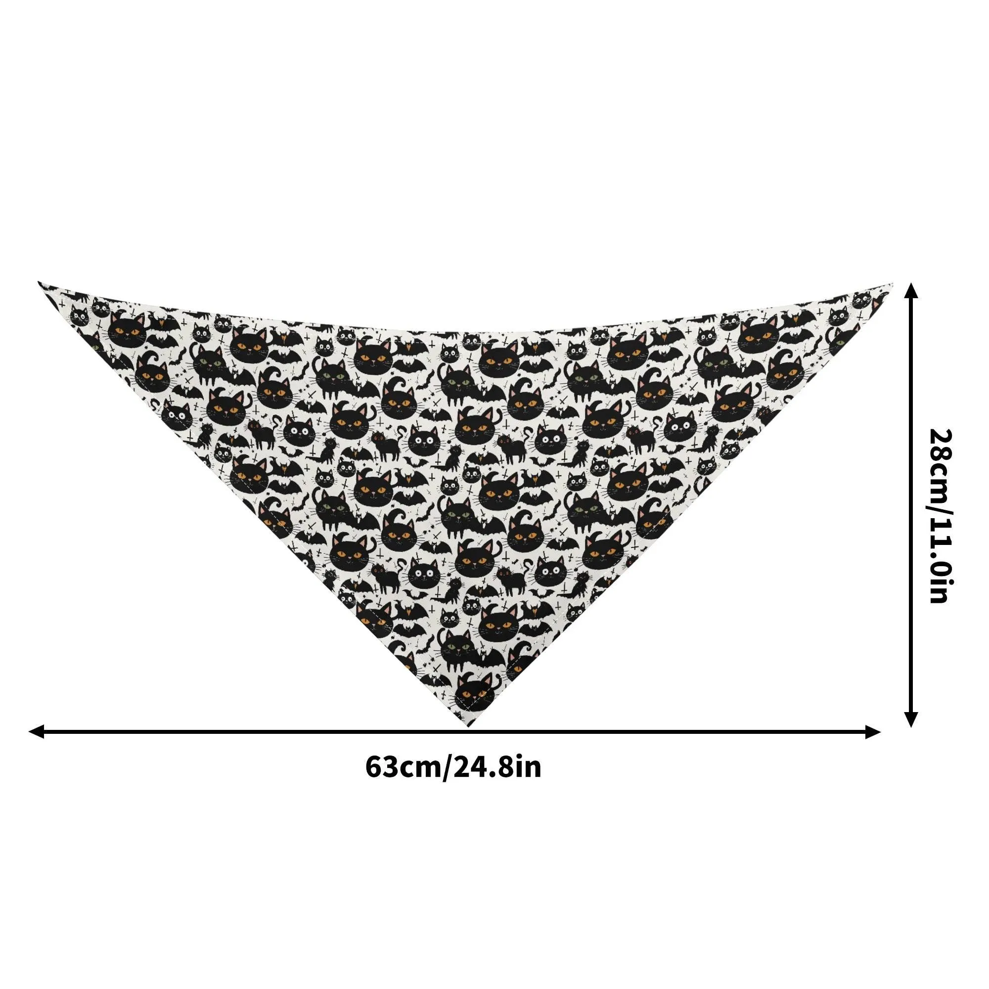 Crazy Cat Lady Animal Scarf Pet Adjustable Bandanas for Dogs Cats