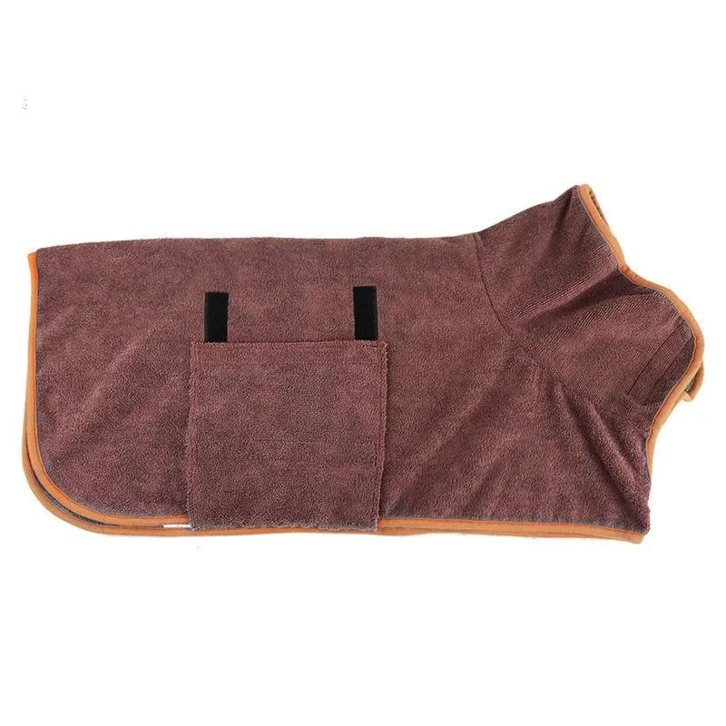 Dach Everywhere™ Pet Bathrobe & Beach Towel by Dach Everywhere
