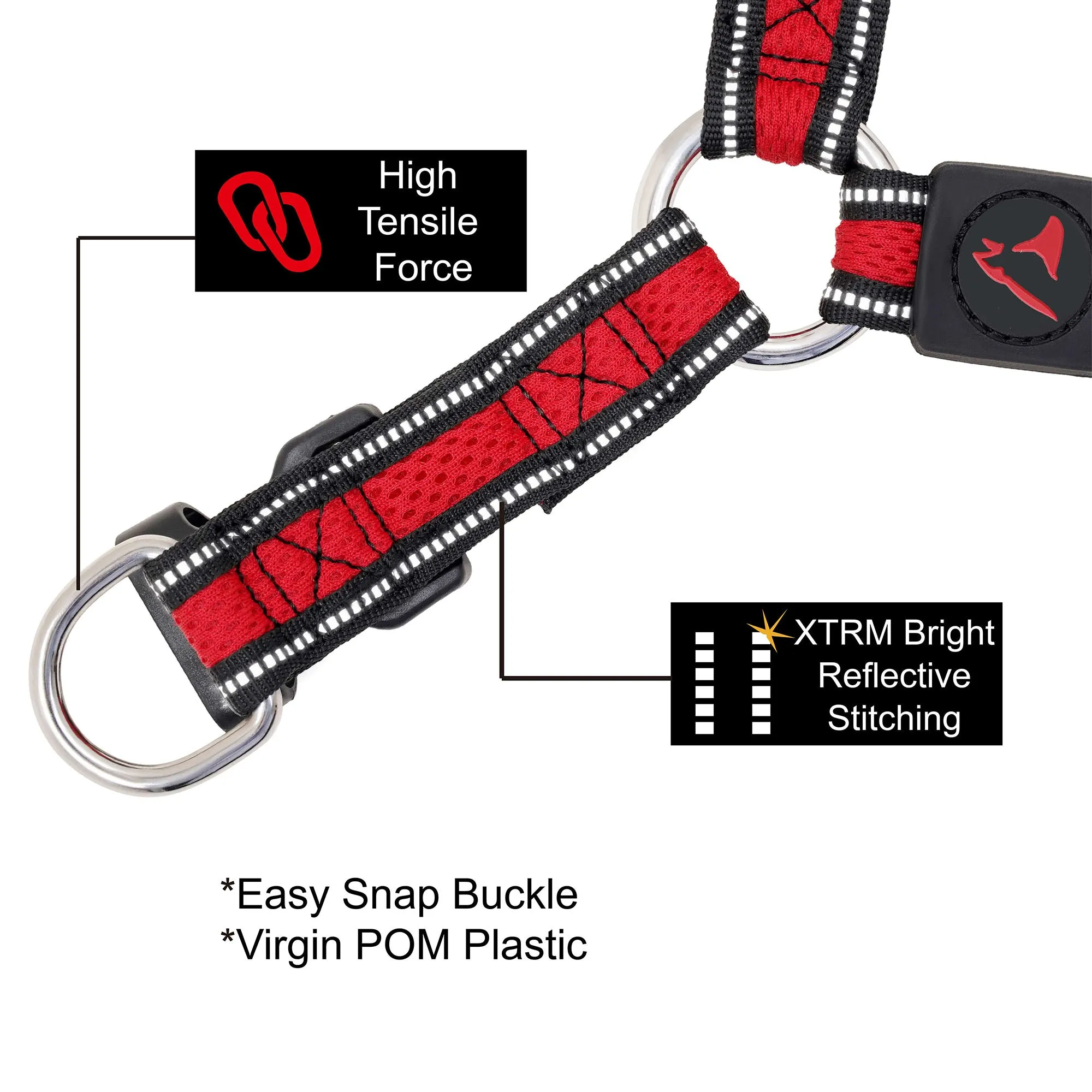 DOCO® Athletica Air Mesh Step-in Dog Harness
