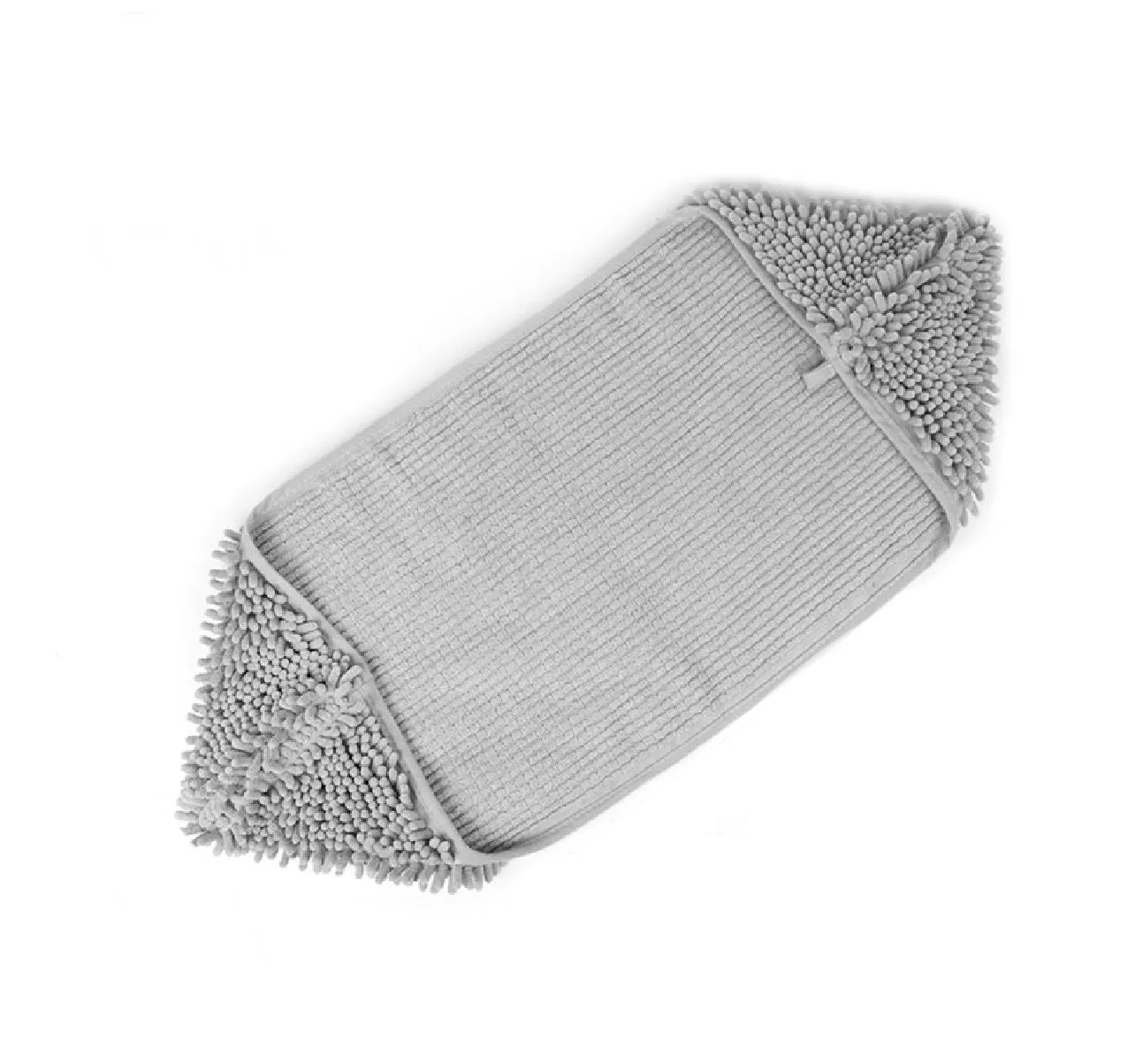 Dog and Cat Bath Towel, Super Absorbent Microfiber Towel, Grey
