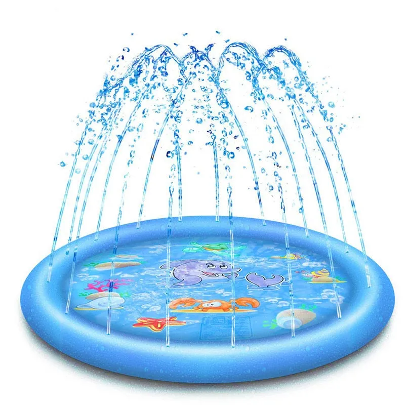 Dog Splash Fountain Sprinkler Pets Toy Swimming Pool - Cool In Summer Heat