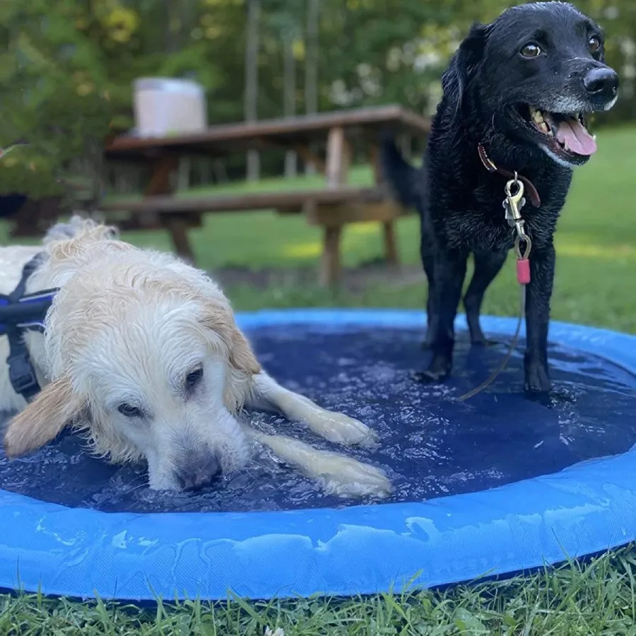 Dog Splash Fountain Sprinkler Pets Toy Swimming Pool - Cool In Summer Heat