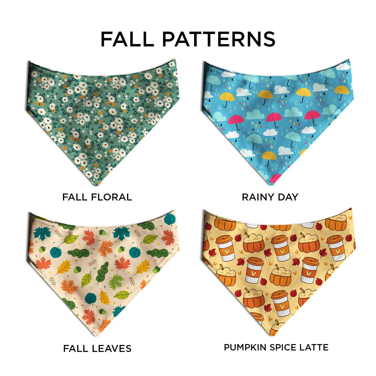 Fall Vibes Dog Bandana