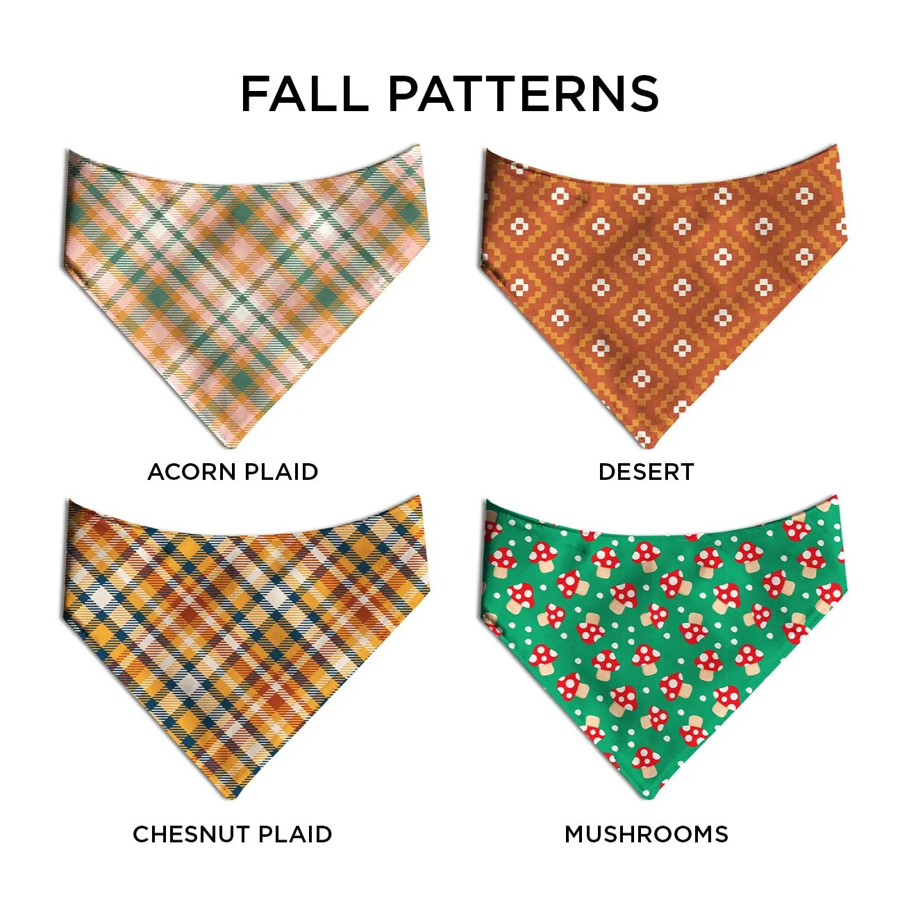 Fall Vibes Dog Bandana