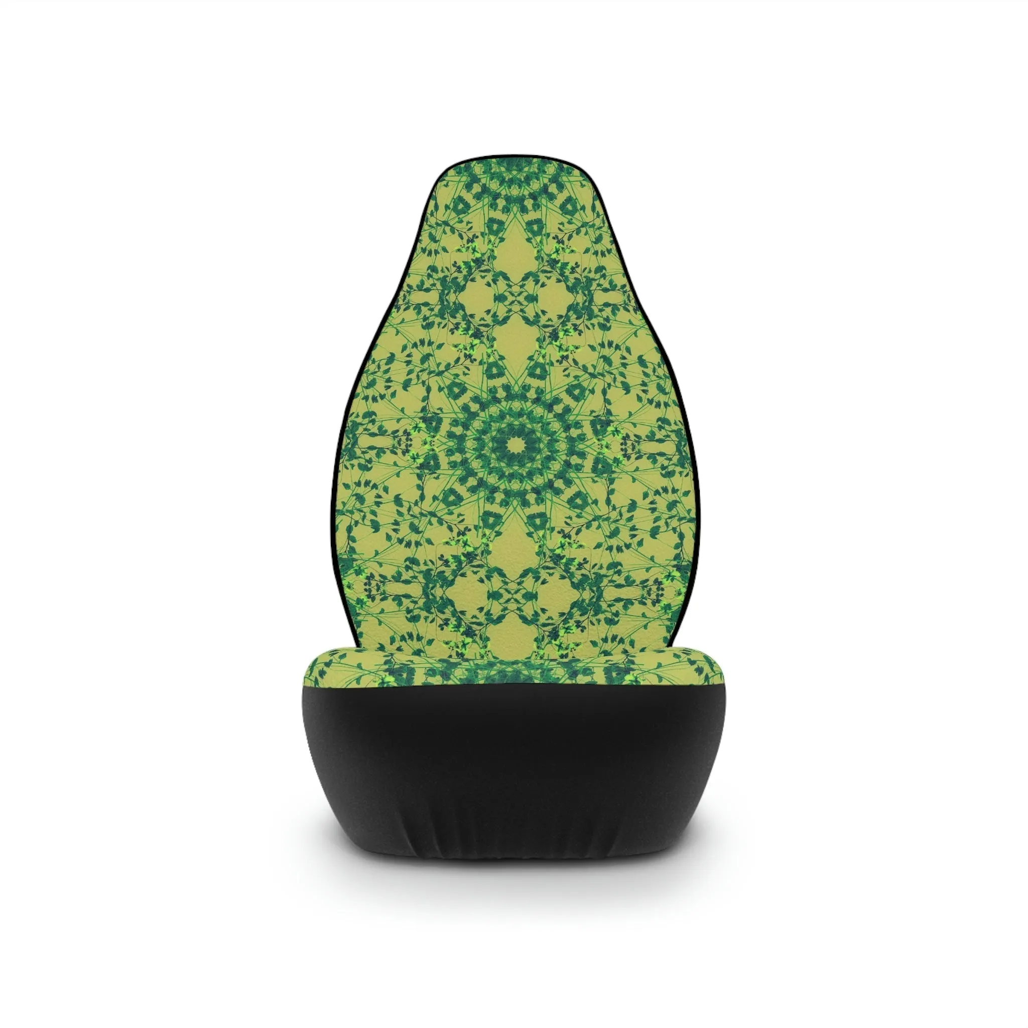 Green Boho Car Seat Cover