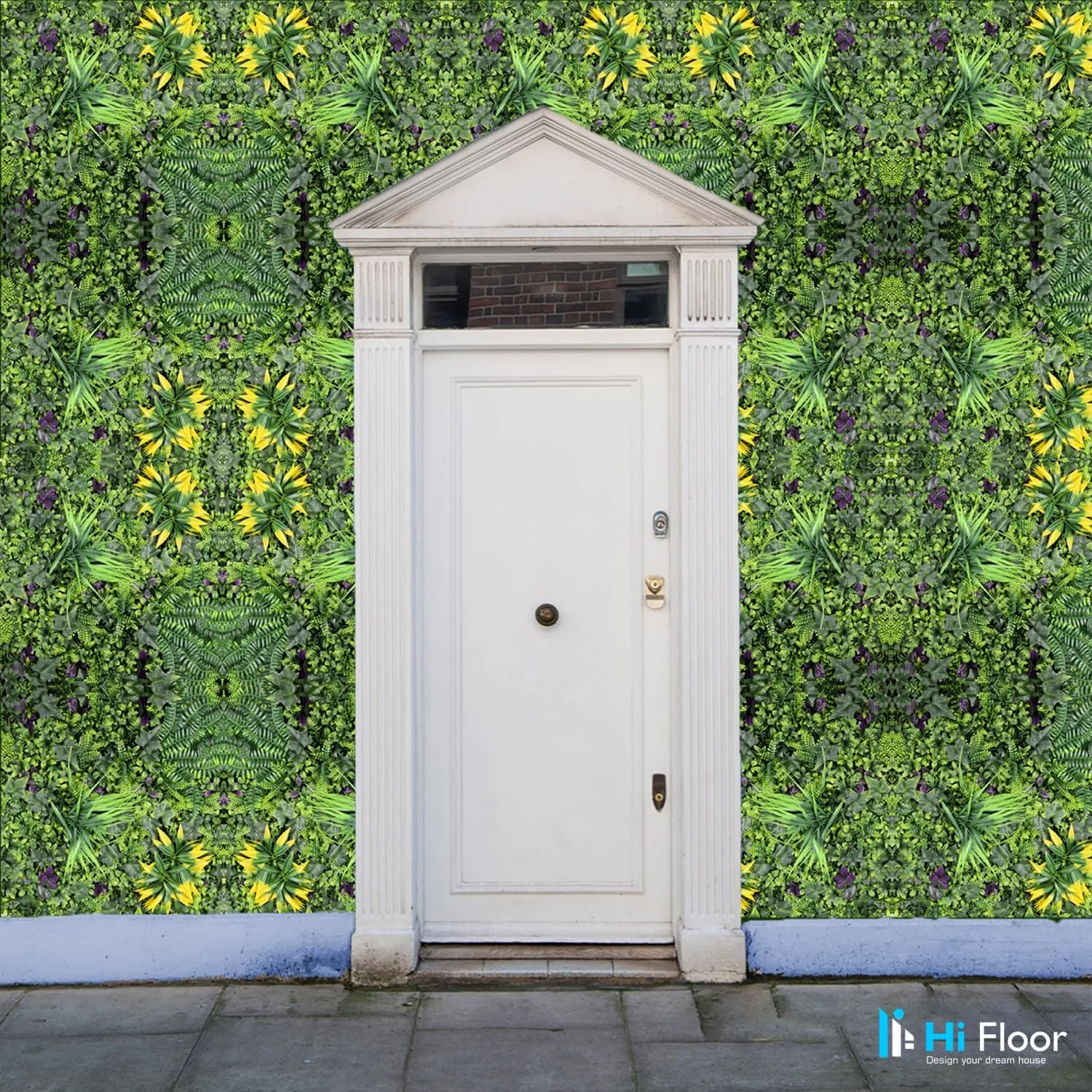 HI FLOORS Explore Our Premium Lush Leaf Products for Lush Lawns Premium Turf Solutions for Your Garden & Transform Your Outdoor Space! (60cm X 40cm X 3cm, Pack of 1) (Pack of 1)