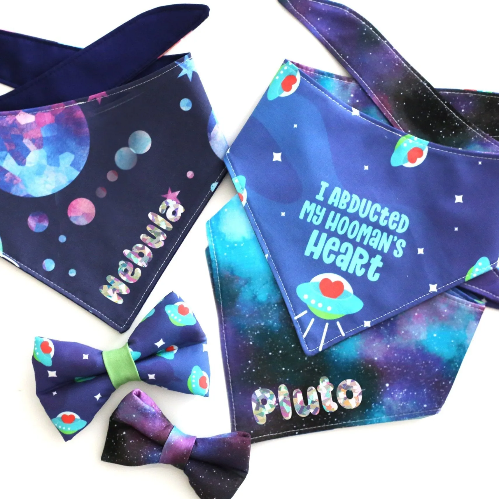 I Abducted My Hooman's Heart Dog Bandana