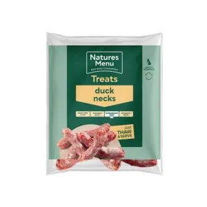 Natures Menu Duck Necks Raw Frozen Dog Chews x 6