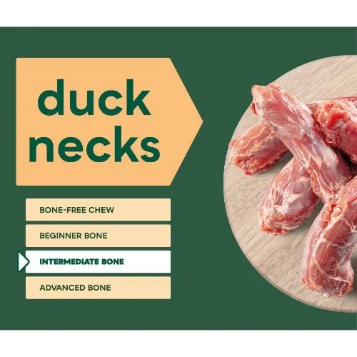 Natures Menu Duck Necks Raw Frozen Dog Chews x 6