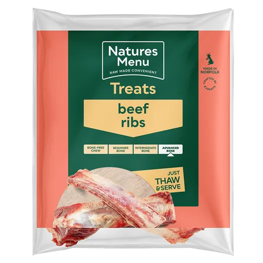 Natures Menu Frozen Treats Beef Ribs