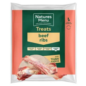 Natures Menu Frozen Treats Beef Ribs