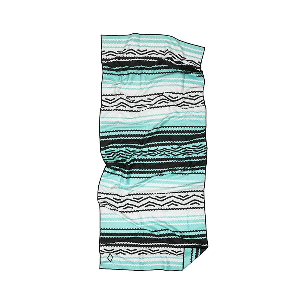 Nomadix Single Sided Towel - Baja Aqua