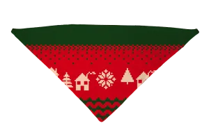 Nordic Red Dog Bandana