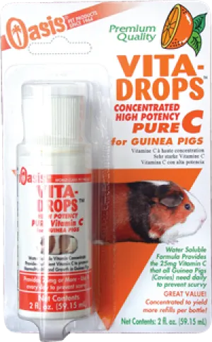 Oasis Vita Drops® Pure C for Guinea Pigs
