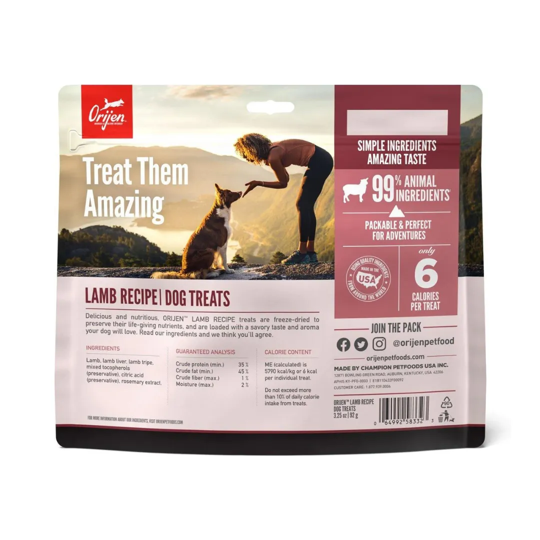 Orijen Grass-Fed Lamb Freeze-Dried Dog Treats