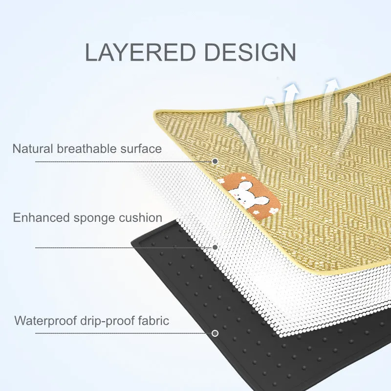 Pawfey Cooling Outdoor Pet Bed – Breathable Non-Slip Design