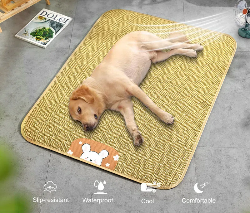 Pawfey Cooling Outdoor Pet Bed – Breathable Non-Slip Design