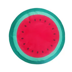 PAWS ASIA Supplier Popular New Style Summer Colorful Fruit Printed Round Cute Pet Cooling Bed Dog Cat