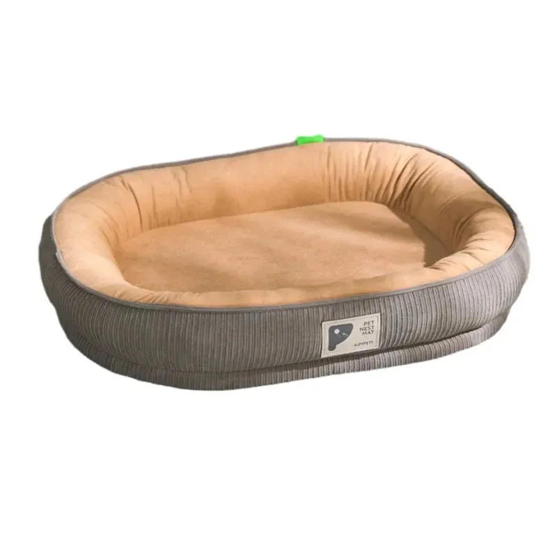 Pet Dog Bed - Soft Warm Sleeping Mat On The Floor - Winter Dog Cat Sofa Beds - Puppy Cushion Houses Habitats - Small/Medium Pet Supplies