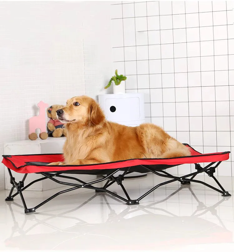 Premium Elevated Mesh Outdoor Puppy Bed