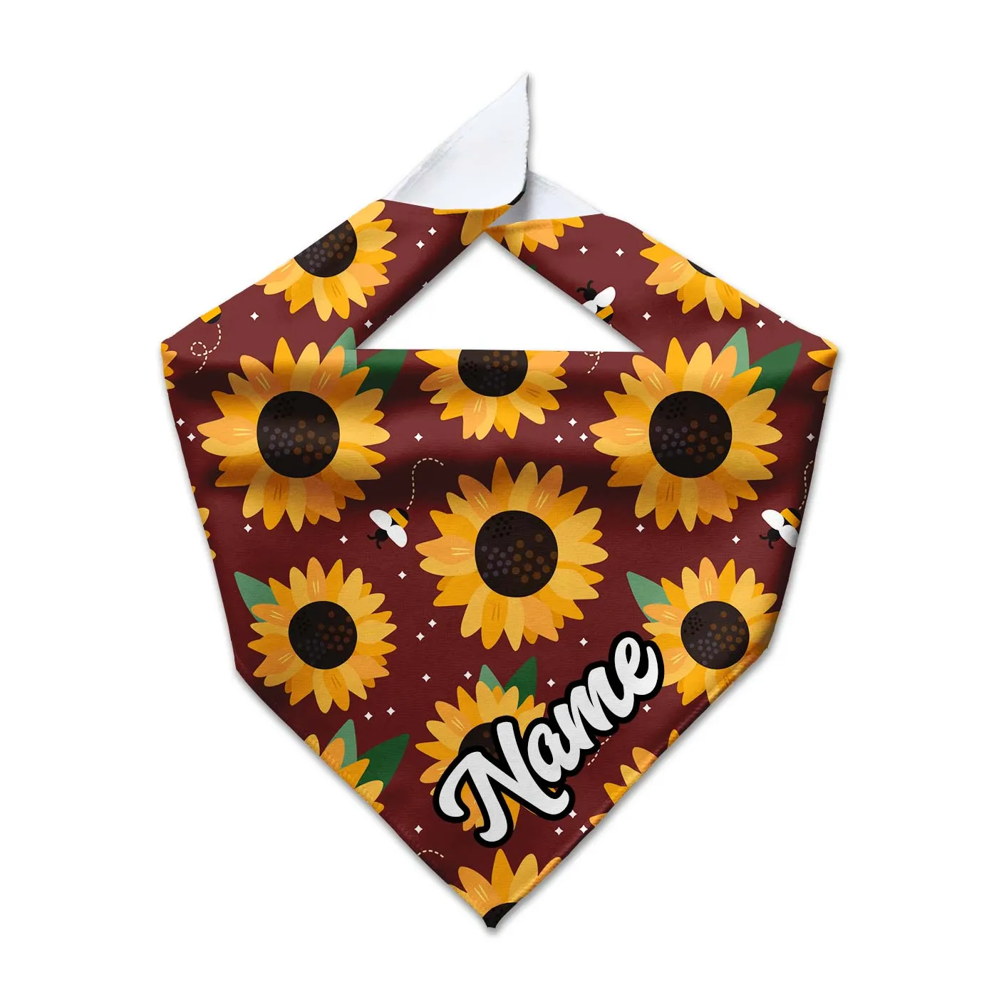 Sunflower Fields Cooling Dog Bandana