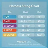 Vibrant Life Dog Harness - Black