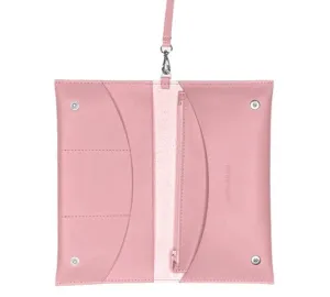 WALK WITH ME Flat Purse Pink