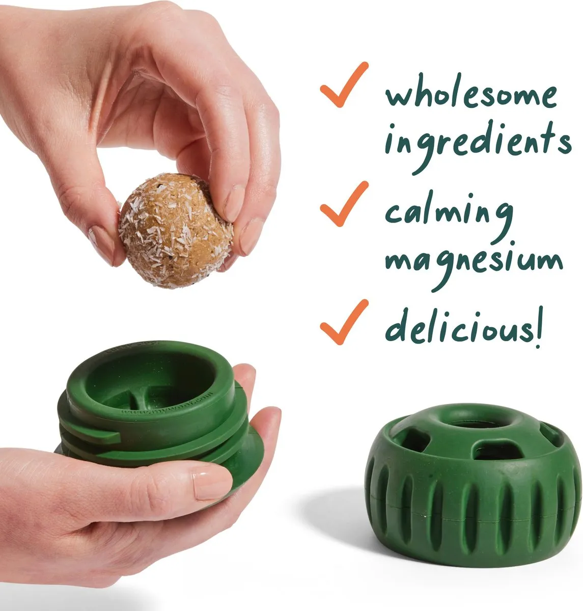 Woof Pupsicle Pops Refill Calming Peanut Butter & Beef Dog Treats