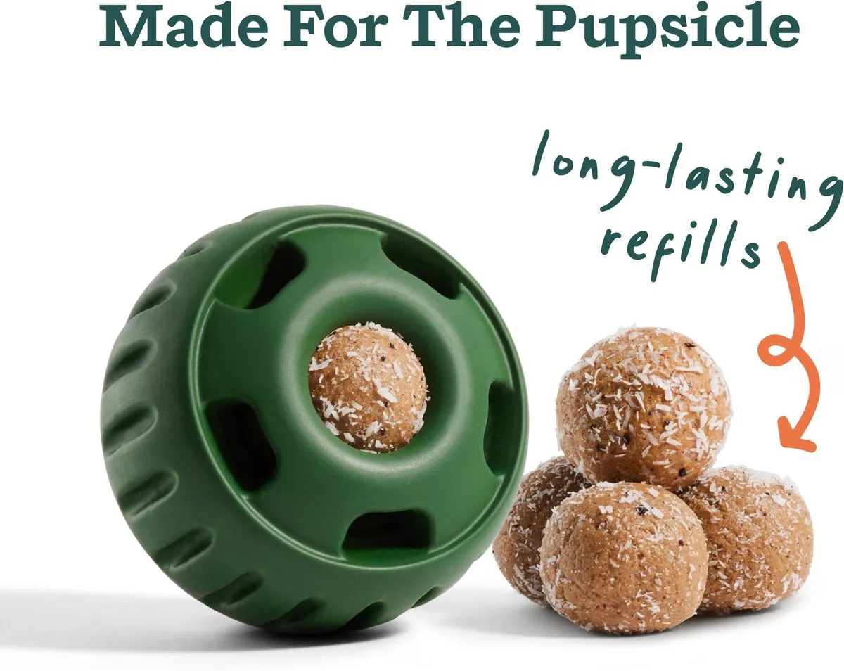 Woof Pupsicle Pops Refill Calming Peanut Butter & Beef Dog Treats
